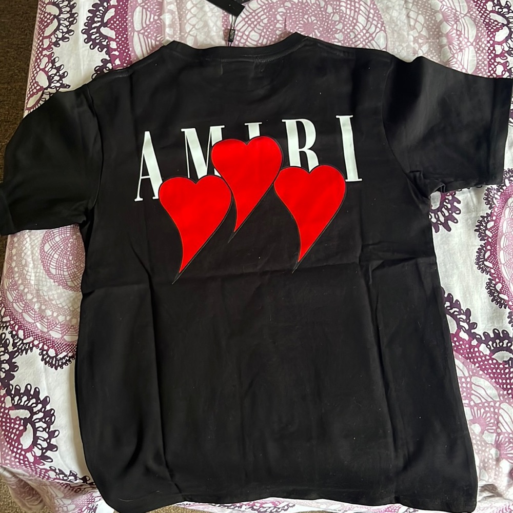 NWT Black Amiri Tee Rare Small